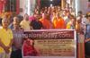 Gokarna Parthagali Mutt  organises cleanliness drive at Carstreet